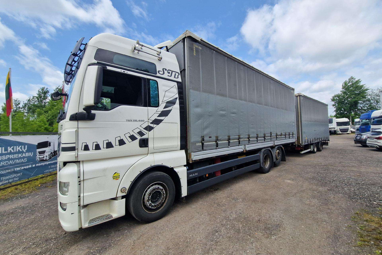 MAN TGX 480 - Plachtové nákladné vozidlo: obrázok 2 MAN TGX 480 - Plachtové nákladné vozidlo: obrázok 2