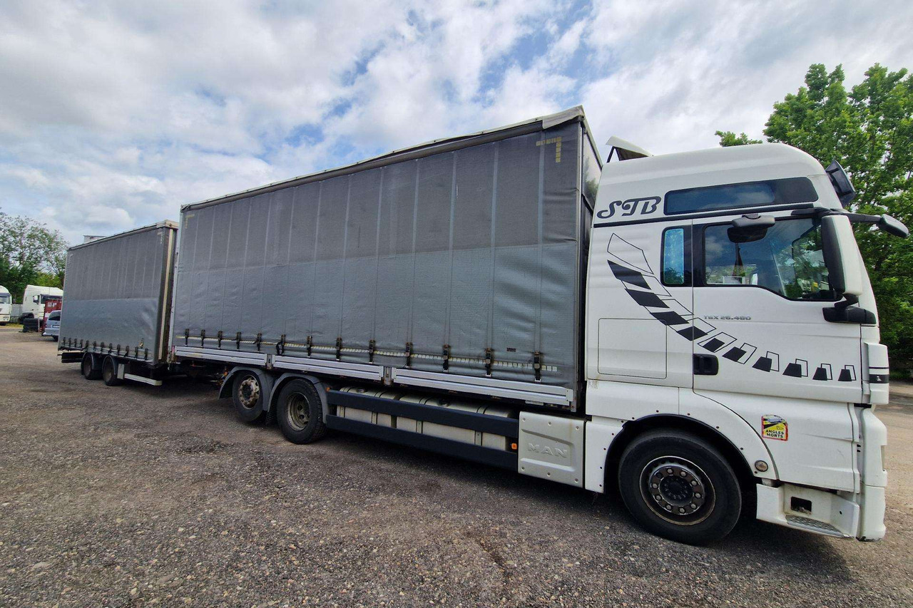 MAN TGX 480 - Plachtové nákladné vozidlo: obrázok 1 MAN TGX 480 - Plachtové nákladné vozidlo: obrázok 1