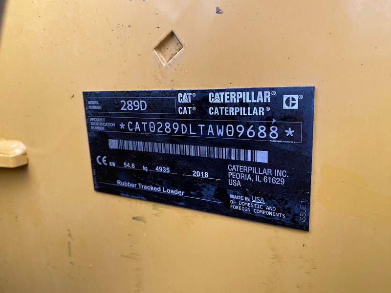 Caterpillar 289D NVT - Šmykom riadený nakladač: obrázok 3 Caterpillar 289D NVT - Šmykom riadený nakladač: obrázok 3