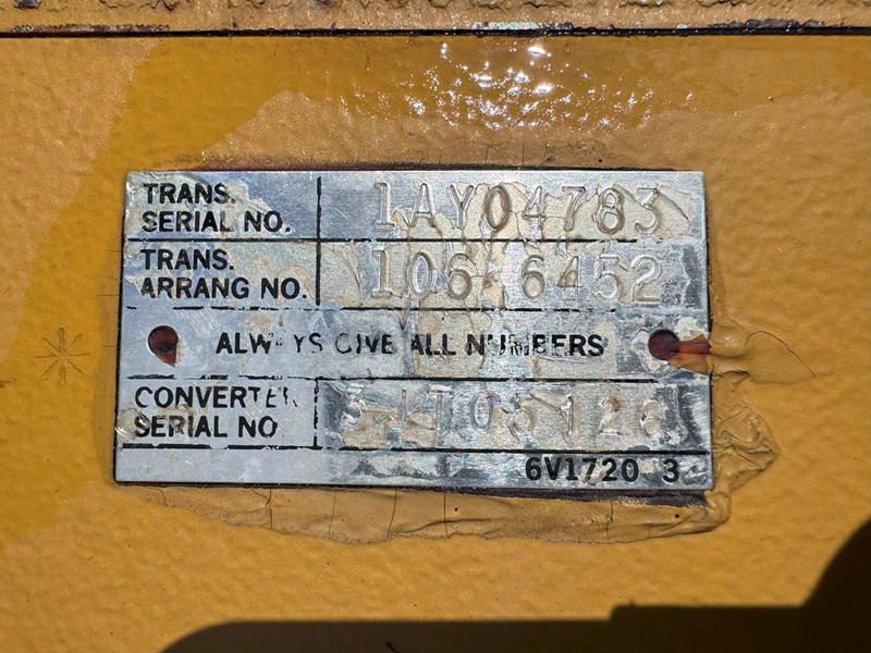 Caterpillar transmission for 980G series 1 and 2 NVT - Transmisie pre Stavebné stroje: obrázok 3 Caterpillar transmission for 980G series 1 and 2 NVT - Transmisie pre Stavebné stroje: obrázok 3