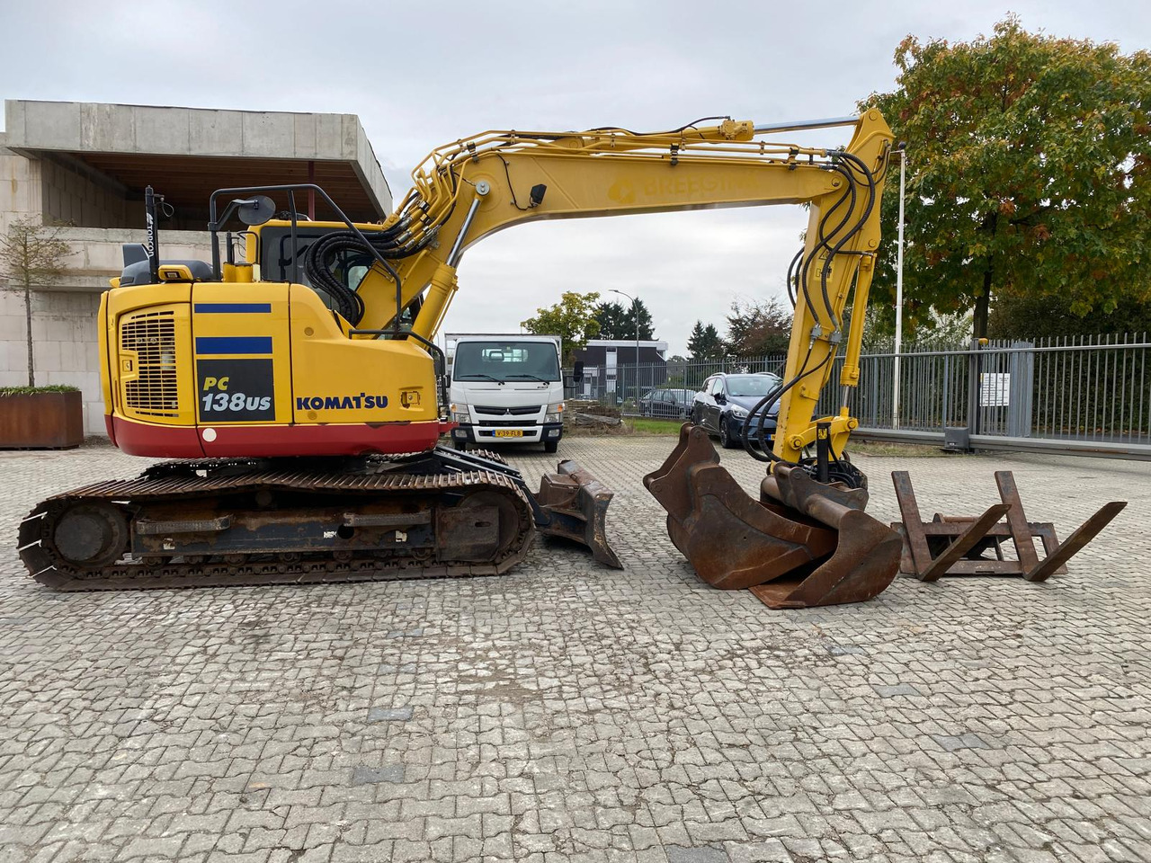 Pásové rýpadlo Komatsu PC138US-11: obrázok 49