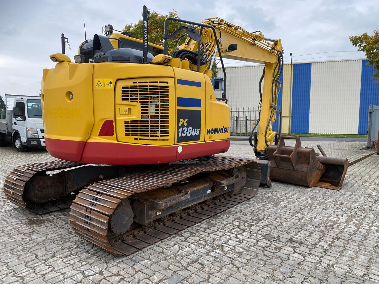 Pásové rýpadlo Komatsu PC138US-11: obrázok 50