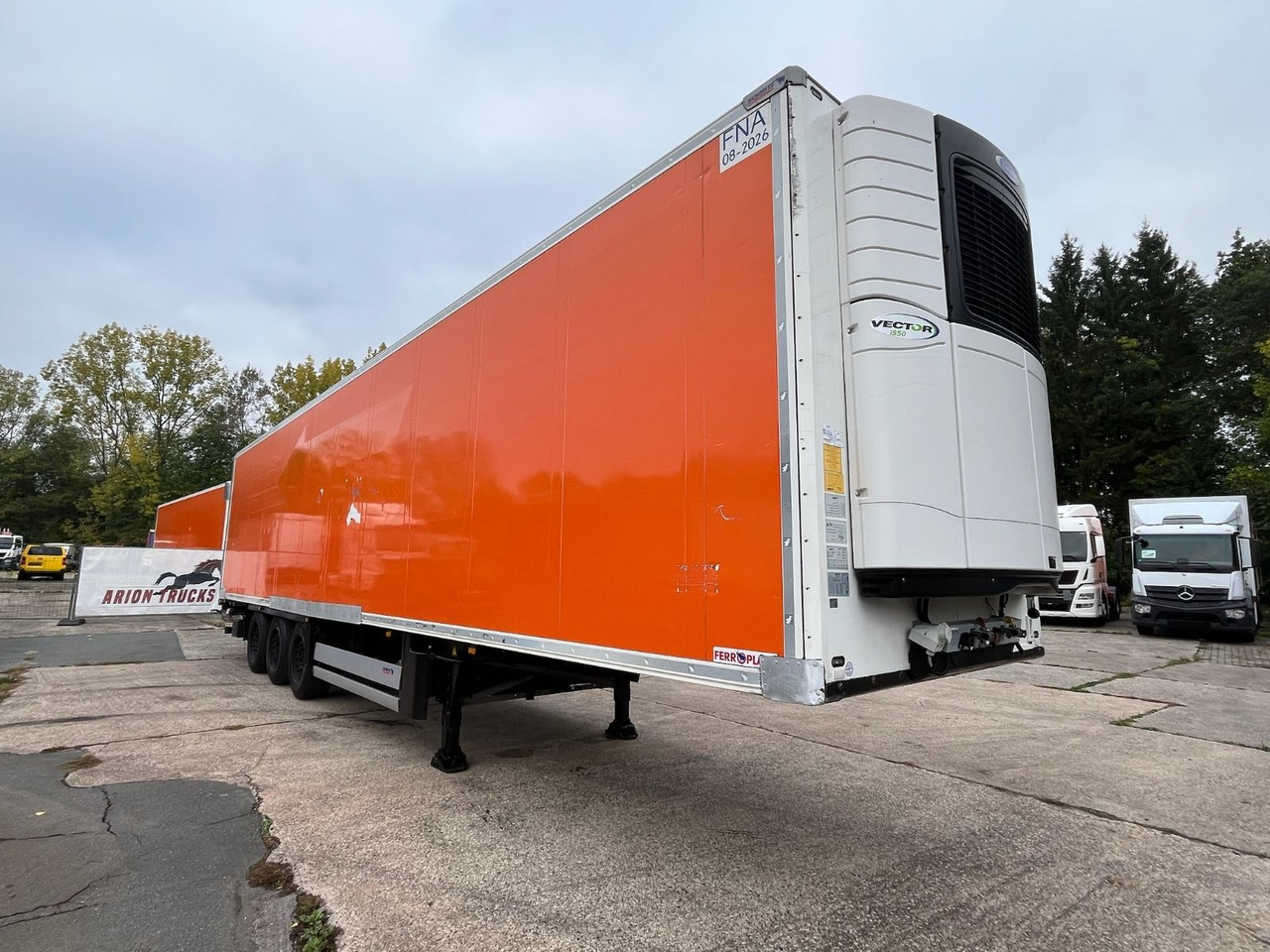 Schmitz Cargobull SCB*S3B/CARRIER/Vector1550/LBW/BÄR/2347h/13,4m - Náves chladírenské: obrázok 1 Schmitz Cargobull SCB*S3B/CARRIER/Vector1550/LBW/BÄR/2347h/13,4m - Náves chladírenské: obrázok 1