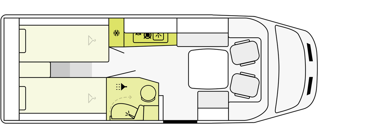 ETRUSCO Etrusco V 6.8 SCF - Karavan: obrázok 5 ETRUSCO Etrusco V 6.8 SCF - Karavan: obrázok 5