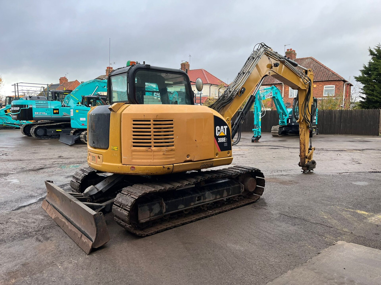 CAT 308E2 - Mini rýpadlo: obrázok 5 CAT 308E2 - Mini rýpadlo: obrázok 5