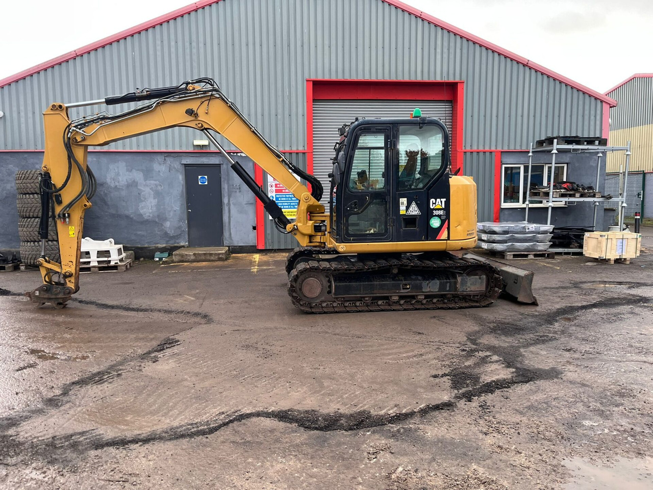 CAT 308E2 - Mini rýpadlo: obrázok 3 CAT 308E2 - Mini rýpadlo: obrázok 3