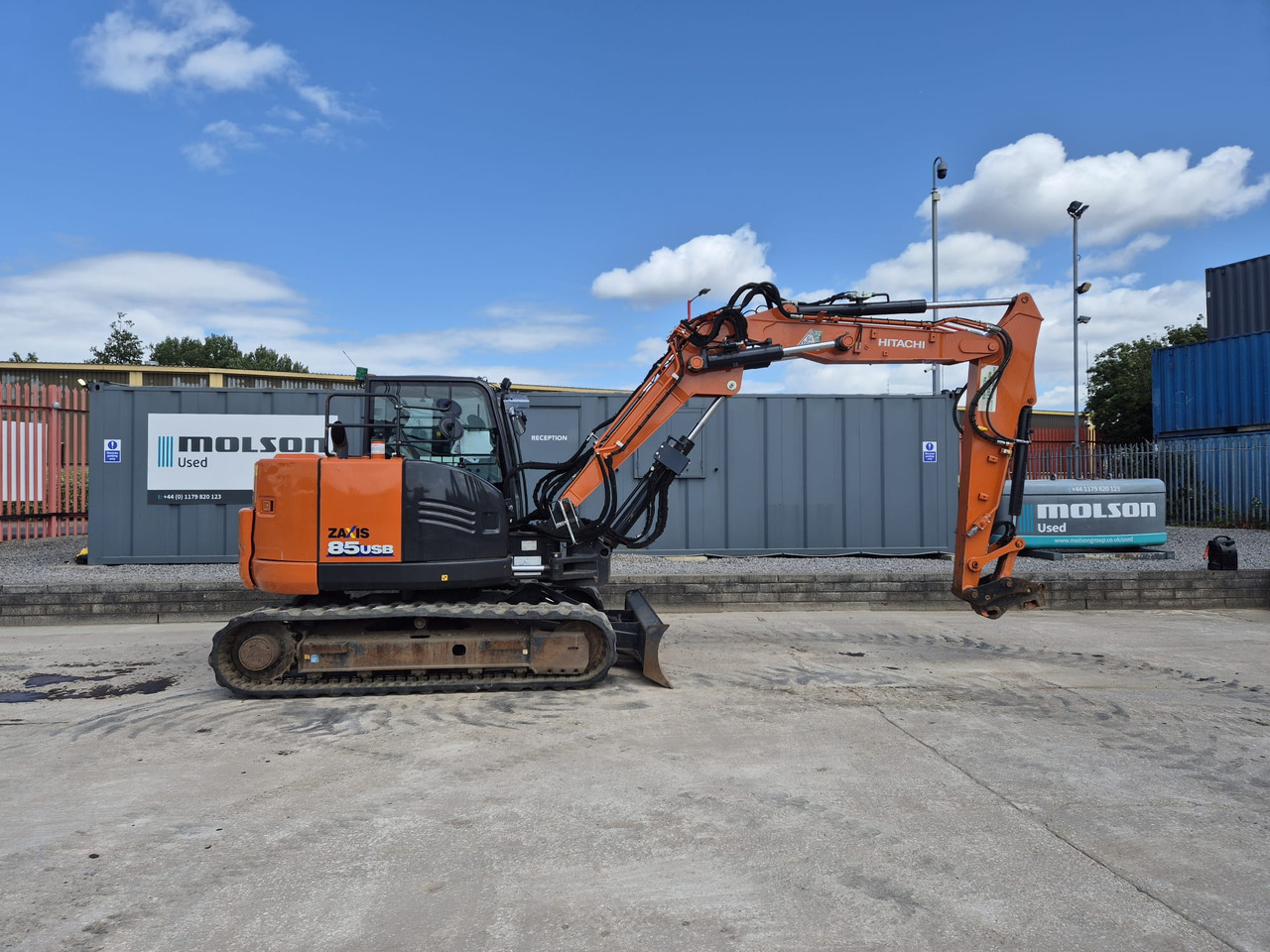 Mini rýpadlo Hitachi ZX85USBR-6 2PB: obrázok 6