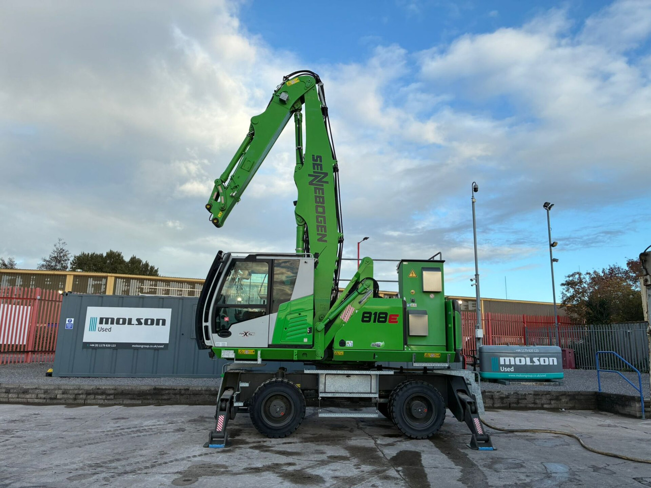 Sennebogen 818E Electric - Překládkové rýpadlo: obrázok 2 Sennebogen 818E Electric - Překládkové rýpadlo: obrázok 2