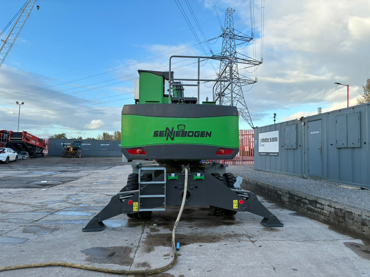 Sennebogen 818E Electric - Překládkové rýpadlo: obrázok 4 Sennebogen 818E Electric - Překládkové rýpadlo: obrázok 4