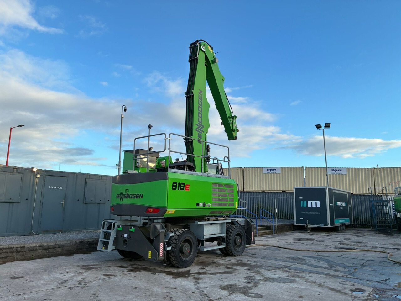 Sennebogen 818E Electric - Překládkové rýpadlo: obrázok 5 Sennebogen 818E Electric - Překládkové rýpadlo: obrázok 5