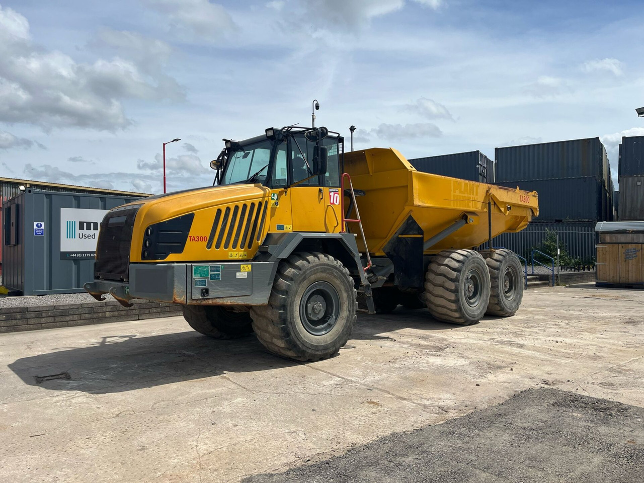 Terex TA300 - Ťahačový kĺbový damper: obrázok 1 Terex TA300 - Ťahačový kĺbový damper: obrázok 1