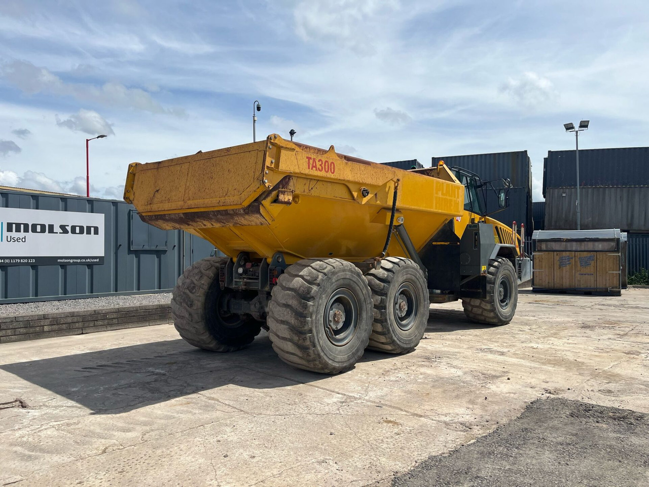 Terex TA300 - Ťahačový kĺbový damper: obrázok 5 Terex TA300 - Ťahačový kĺbový damper: obrázok 5