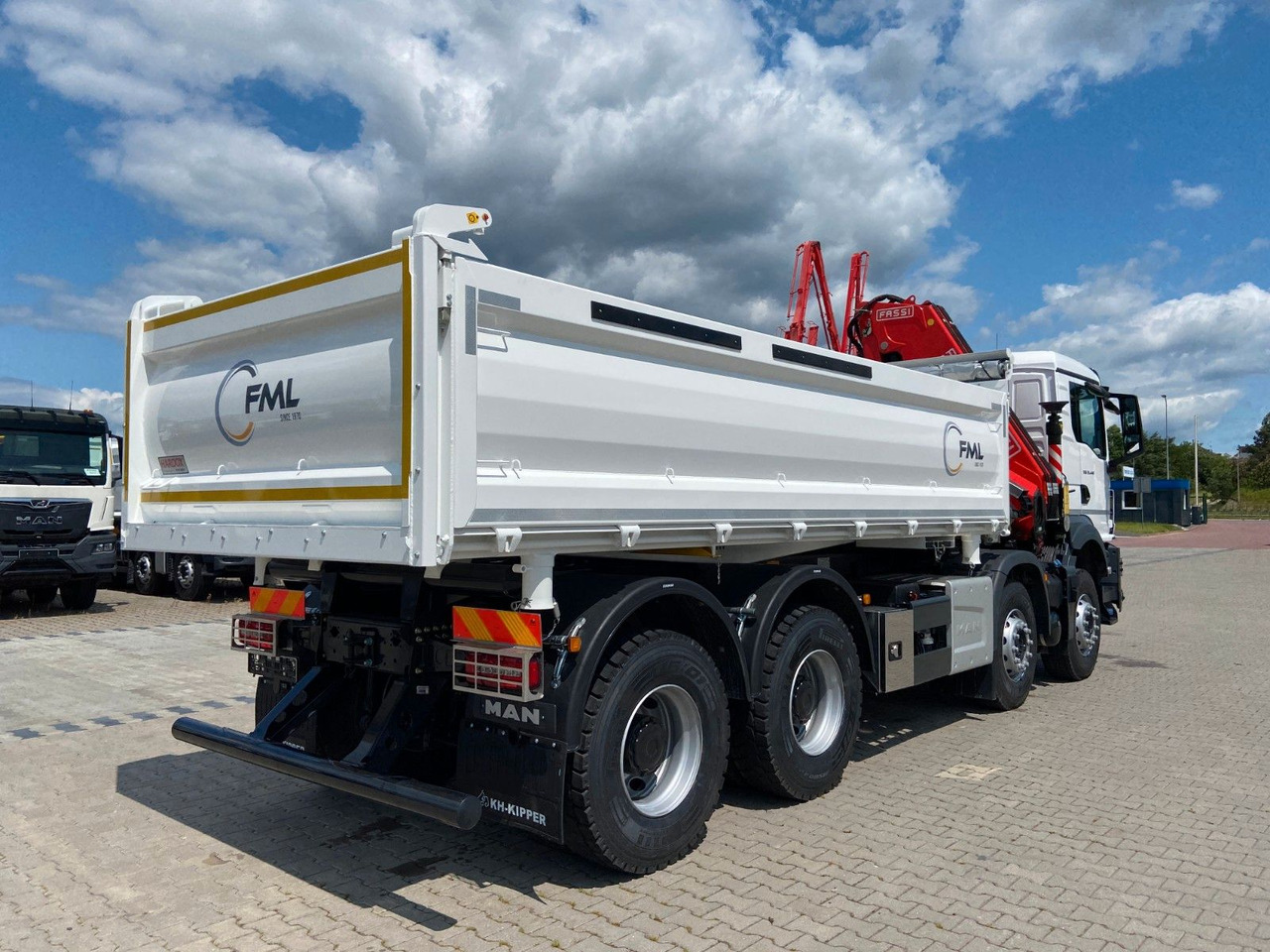 MAN TGS 35.440 DREISEITENKIPPER MIT FASSI F275.026 - Sklápač, Auto s hydraulickou rukou: obrázok 5 MAN TGS 35.440 DREISEITENKIPPER MIT FASSI F275.026 - Sklápač, Auto s hydraulickou rukou: obrázok 5