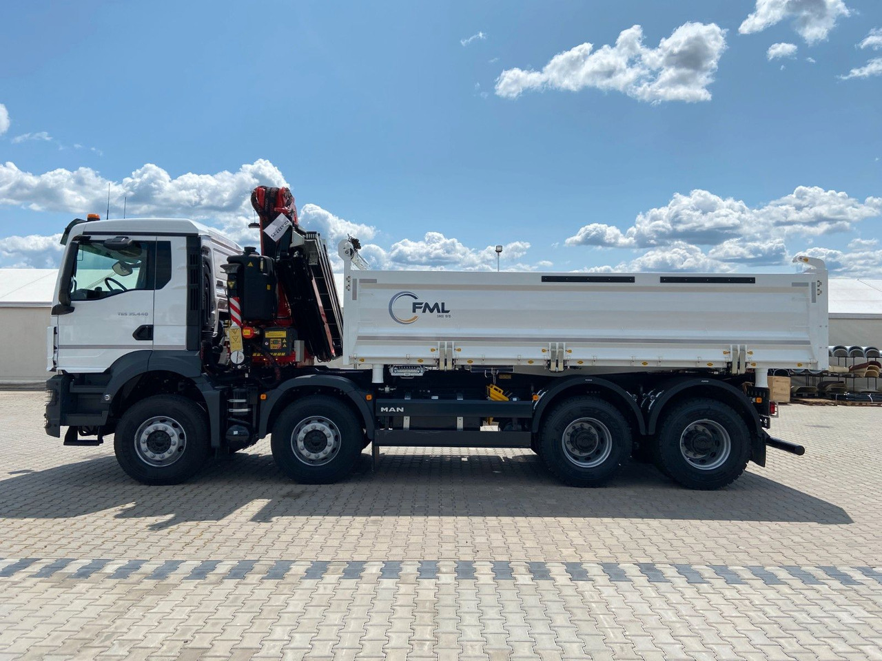 MAN TGS 35.440 DREISEITENKIPPER MIT FASSI F275.026 - Sklápač, Auto s hydraulickou rukou: obrázok 4 MAN TGS 35.440 DREISEITENKIPPER MIT FASSI F275.026 - Sklápač, Auto s hydraulickou rukou: obrázok 4