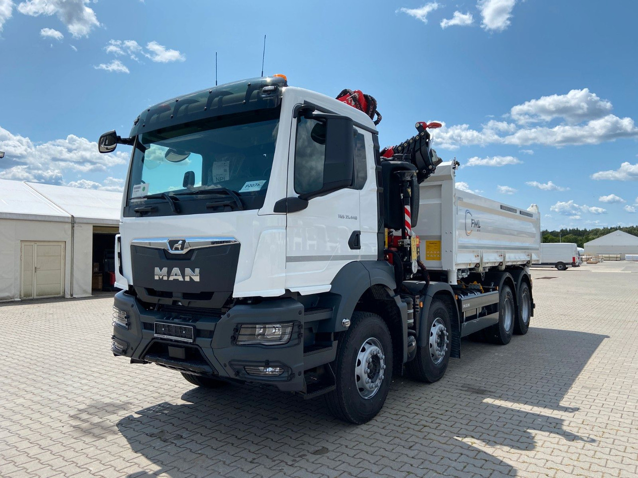 MAN TGS 35.440 DREISEITENKIPPER MIT FASSI F275.026 - Sklápač, Auto s hydraulickou rukou: obrázok 3 MAN TGS 35.440 DREISEITENKIPPER MIT FASSI F275.026 - Sklápač, Auto s hydraulickou rukou: obrázok 3