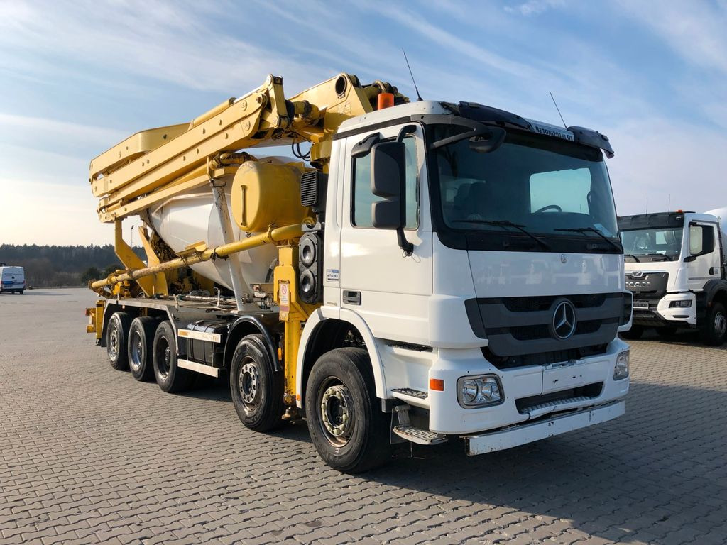 Mercedes-Benz 4148 SERMAC 33m 10 m3 MIXER - Autočerpadlo: obrázok 1 Mercedes-Benz 4148 SERMAC 33m 10 m3 MIXER - Autočerpadlo: obrázok 1