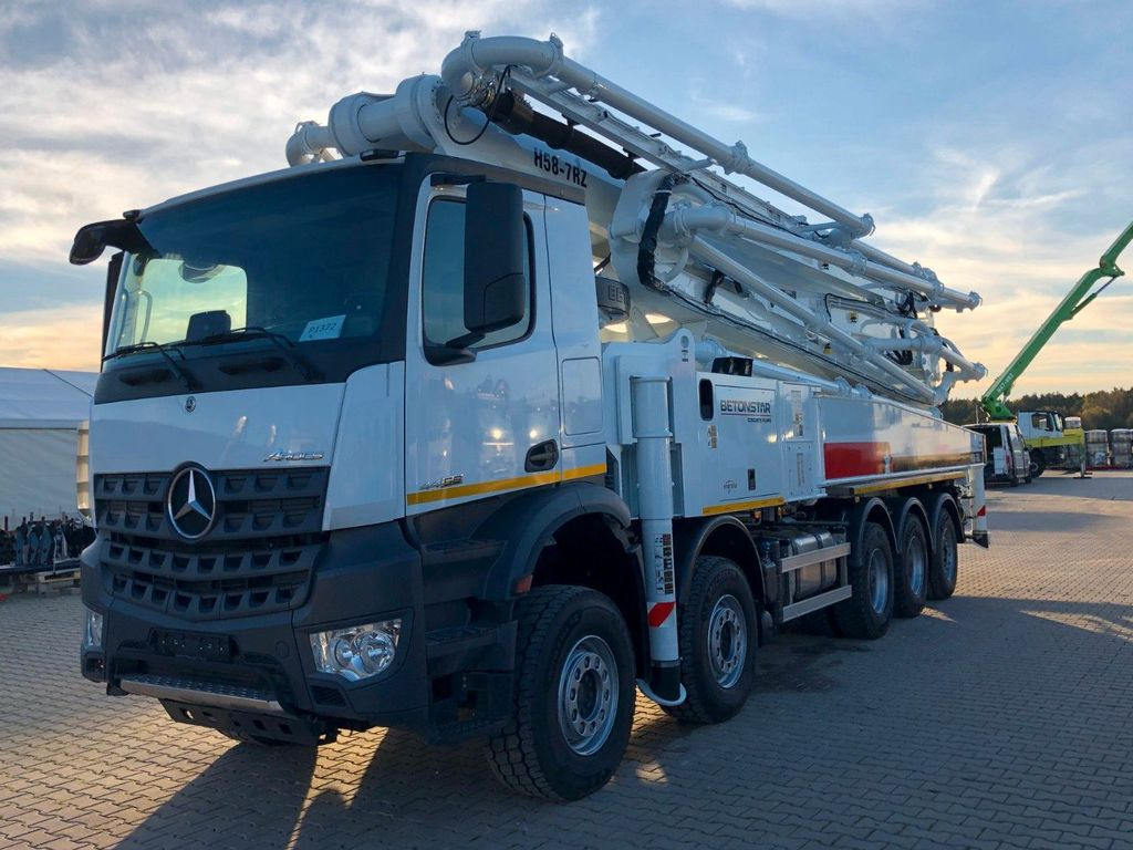 Mercedes-Benz AROCS 4458 BETONSTAR H58.16-7RZ - Autočerpadlo: obrázok 2 Mercedes-Benz AROCS 4458 BETONSTAR H58.16-7RZ - Autočerpadlo: obrázok 2