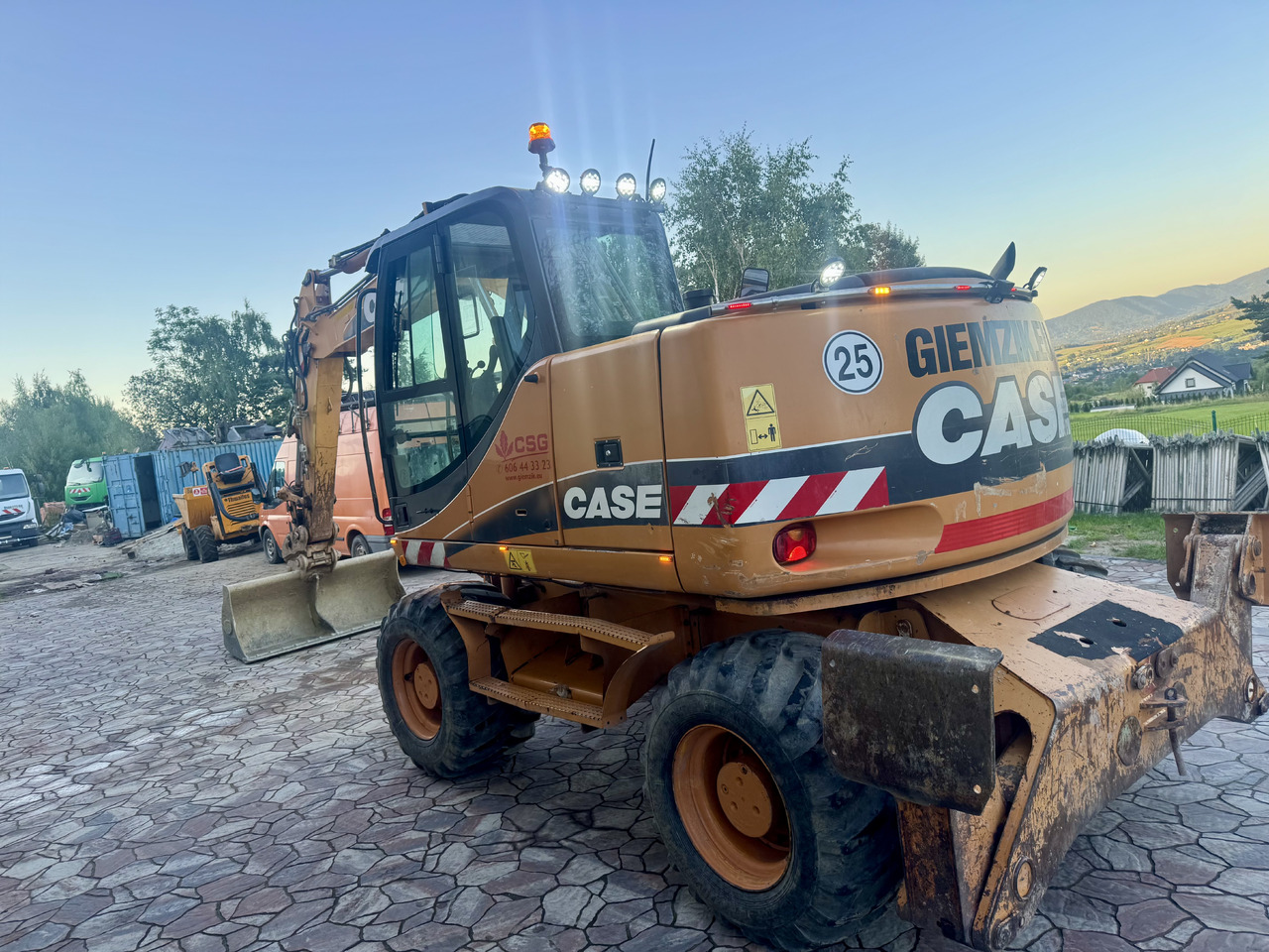 Case WX145 - Kolesové rýpadlo: obrázok 3 Case WX145 - Kolesové rýpadlo: obrázok 3