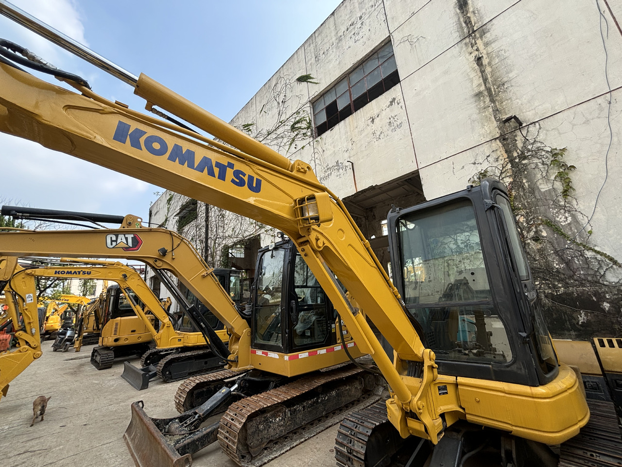 KOMATSU PC35MR - Mini rýpadlo: obrázok 4 KOMATSU PC35MR - Mini rýpadlo: obrázok 4