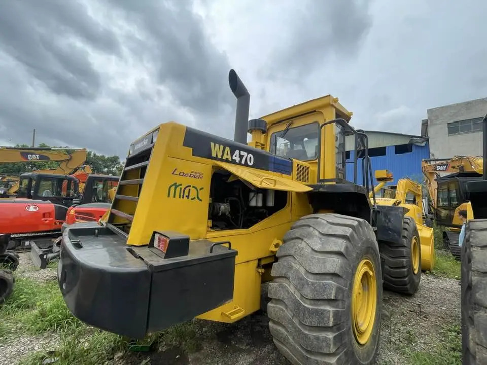 Komatsu WA470 - Kolesový nakladač: obrázok 3 Komatsu WA470 - Kolesový nakladač: obrázok 3