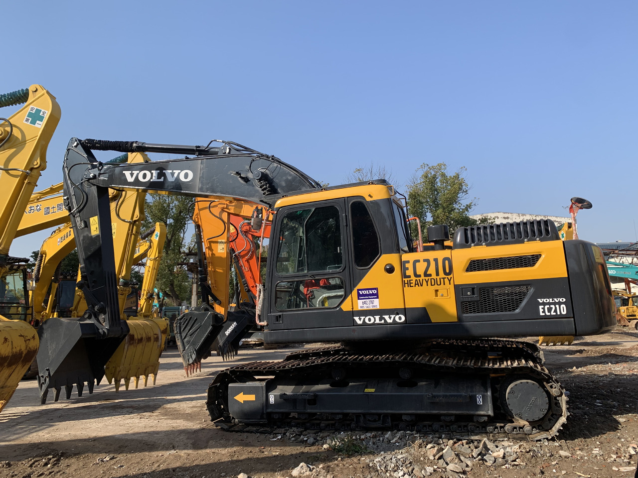 Volvo EC210D - Kolesové rýpadlo: obrázok 1 Volvo EC210D - Kolesové rýpadlo: obrázok 1