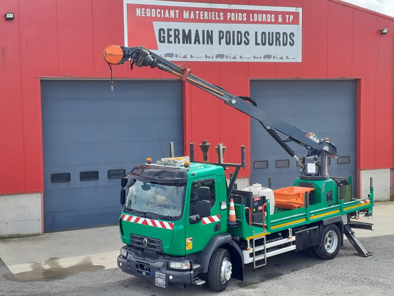 Renault DWIDE 250.13 DXI 8 4x2 Others Truck - Nákladné auto, Auto s hydraulickou rukou: obrázok 1 Renault DWIDE 250.13 DXI 8 4x2 Others Truck - Nákladné auto, Auto s hydraulickou rukou: obrázok 1
