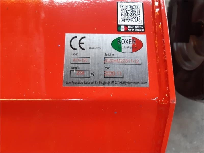 Boxer 120 ATV klipper - Kladivkový mulčovač: obrázok 4 Boxer 120 ATV klipper - Kladivkový mulčovač: obrázok 4