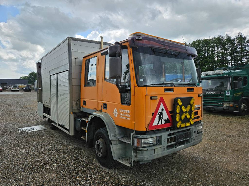 Iveco 120 // HMF 152-T2 // heatedcontainer - Auto s hydraulickou rukou: obrázok 2 Iveco 120 // HMF 152-T2 // heatedcontainer - Auto s hydraulickou rukou: obrázok 2