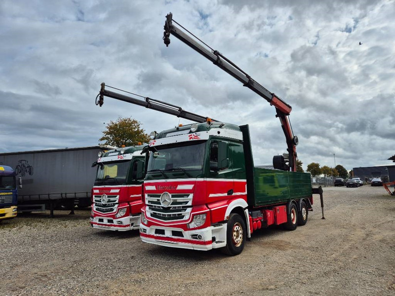 Mercedes-Benz Actros 2551/6x2 // Palfinger 16002 B // 2 x trucks - Auto s hydraulickou rukou: obrázok 3 Mercedes-Benz Actros 2551/6x2 // Palfinger 16002 B // 2 x trucks - Auto s hydraulickou rukou: obrázok 3