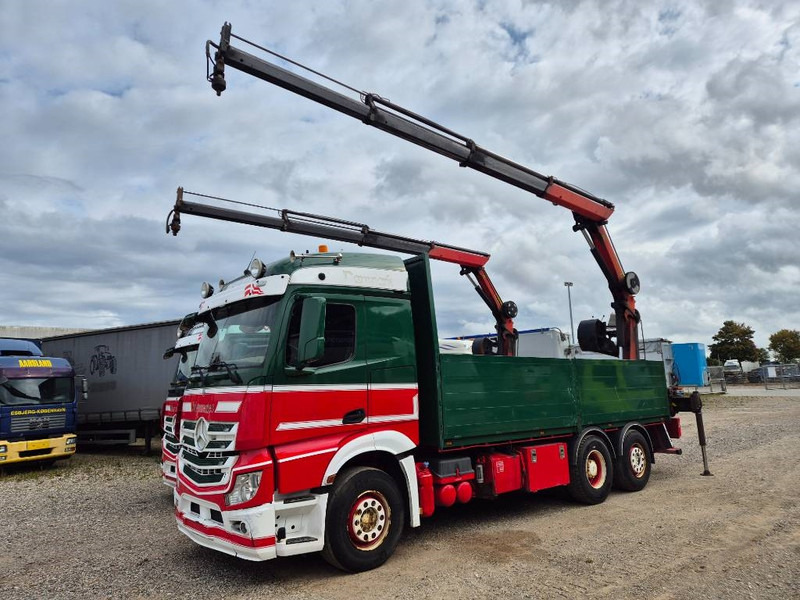 Mercedes-Benz Actros 2551/6x2 // Palfinger 16002 B // 2 x trucks - Auto s hydraulickou rukou: obrázok 4 Mercedes-Benz Actros 2551/6x2 // Palfinger 16002 B // 2 x trucks - Auto s hydraulickou rukou: obrázok 4