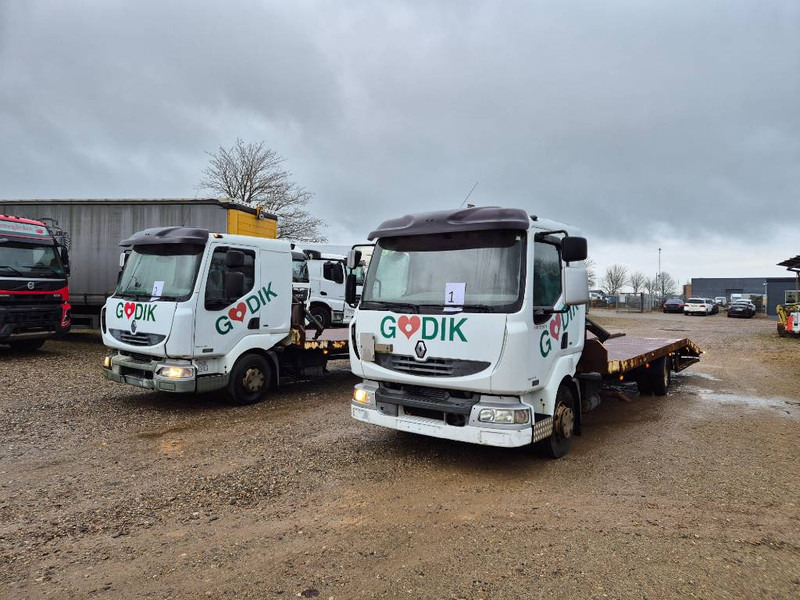 Renault 220 Machine/auto Transport and crane(2 stk) - Nákladné vozidlo na prepravu automobilov: obrázok 1 Renault 220 Machine/auto Transport and crane(2 stk) - Nákladné vozidlo na prepravu automobilov: obrázok 1