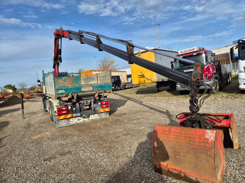 Scania P450 6x2/4 // HMF 2223 K4 // 3-way tip - Auto s hydraulickou rukou: obrázok 2 Scania P450 6x2/4 // HMF 2223 K4 // 3-way tip - Auto s hydraulickou rukou: obrázok 2