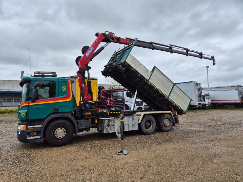 Scania P450 6x2/4 // HMF 2620 K5 // 3-way tip - Auto s hydraulickou rukou: obrázok 2 Scania P450 6x2/4 // HMF 2620 K5 // 3-way tip - Auto s hydraulickou rukou: obrázok 2