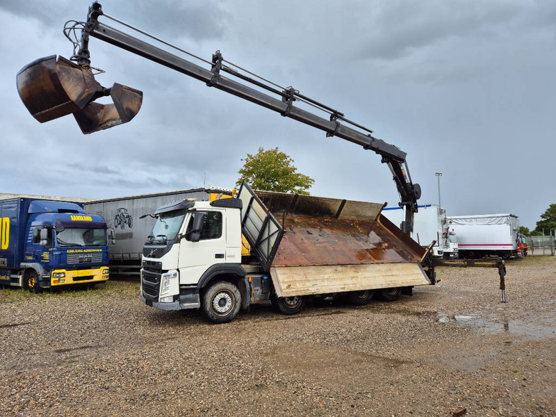 Volvo FM 460 8x4/4 //HIAB 211 EP-4 // 3 sidetip - Auto s hydraulickou rukou: obrázok 1 Volvo FM 460 8x4/4 //HIAB 211 EP-4 // 3 sidetip - Auto s hydraulickou rukou: obrázok 1