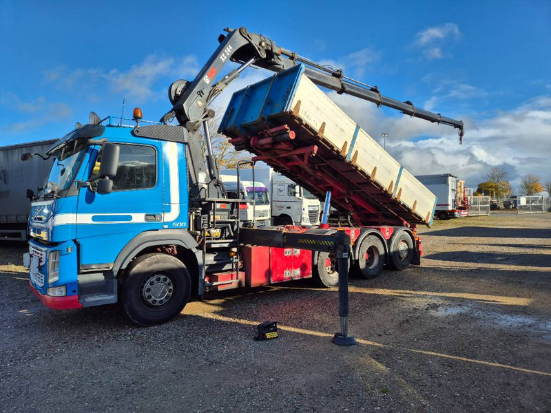 Volvo FM 500 8x4/4 // HIAB 244 EP-5 HIPRO // 3 way tip - Auto s hydraulickou rukou: obrázok 1 Volvo FM 500 8x4/4 // HIAB 244 EP-5 HIPRO // 3 way tip - Auto s hydraulickou rukou: obrázok 1
