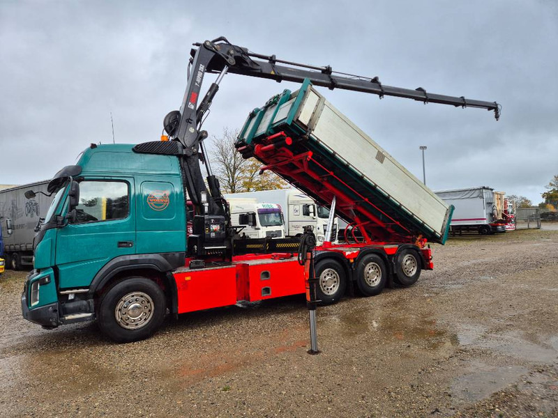 Volvo FMX 500 8x4 // HIAB X-HIPRO 262 EP-5 // 3-Tipper - Auto s hydraulickou rukou: obrázok 1 Volvo FMX 500 8x4 // HIAB X-HIPRO 262 EP-5 // 3-Tipper - Auto s hydraulickou rukou: obrázok 1