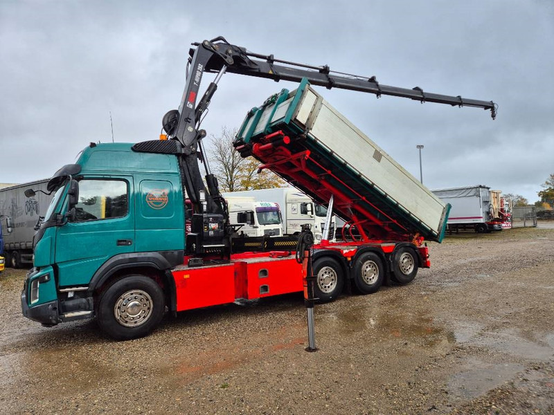 Volvo FMX 500 8x4 // HIAB X-HIPRO 262 EP-5 // 3-Tipper - Auto s hydraulickou rukou: obrázok 2 Volvo FMX 500 8x4 // HIAB X-HIPRO 262 EP-5 // 3-Tipper - Auto s hydraulickou rukou: obrázok 2