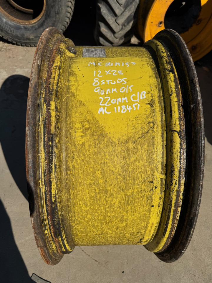 12X28 Used John Deere Rims - Disk pre Poľnohospodárske stroje: obrázok 2 12X28 Used John Deere Rims - Disk pre Poľnohospodárske stroje: obrázok 2