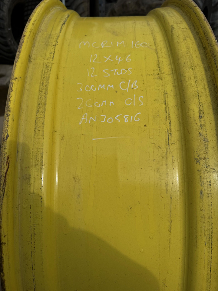 12X46 Used John Deere Rims - Disk pre Poľnohospodárske stroje: obrázok 2 12X46 Used John Deere Rims - Disk pre Poľnohospodárske stroje: obrázok 2