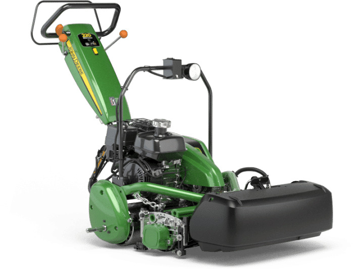 John Deere 220E walk behind hybrid greens mower - Záhradná kosačka: obrázok 1 John Deere 220E walk behind hybrid greens mower - Záhradná kosačka: obrázok 1