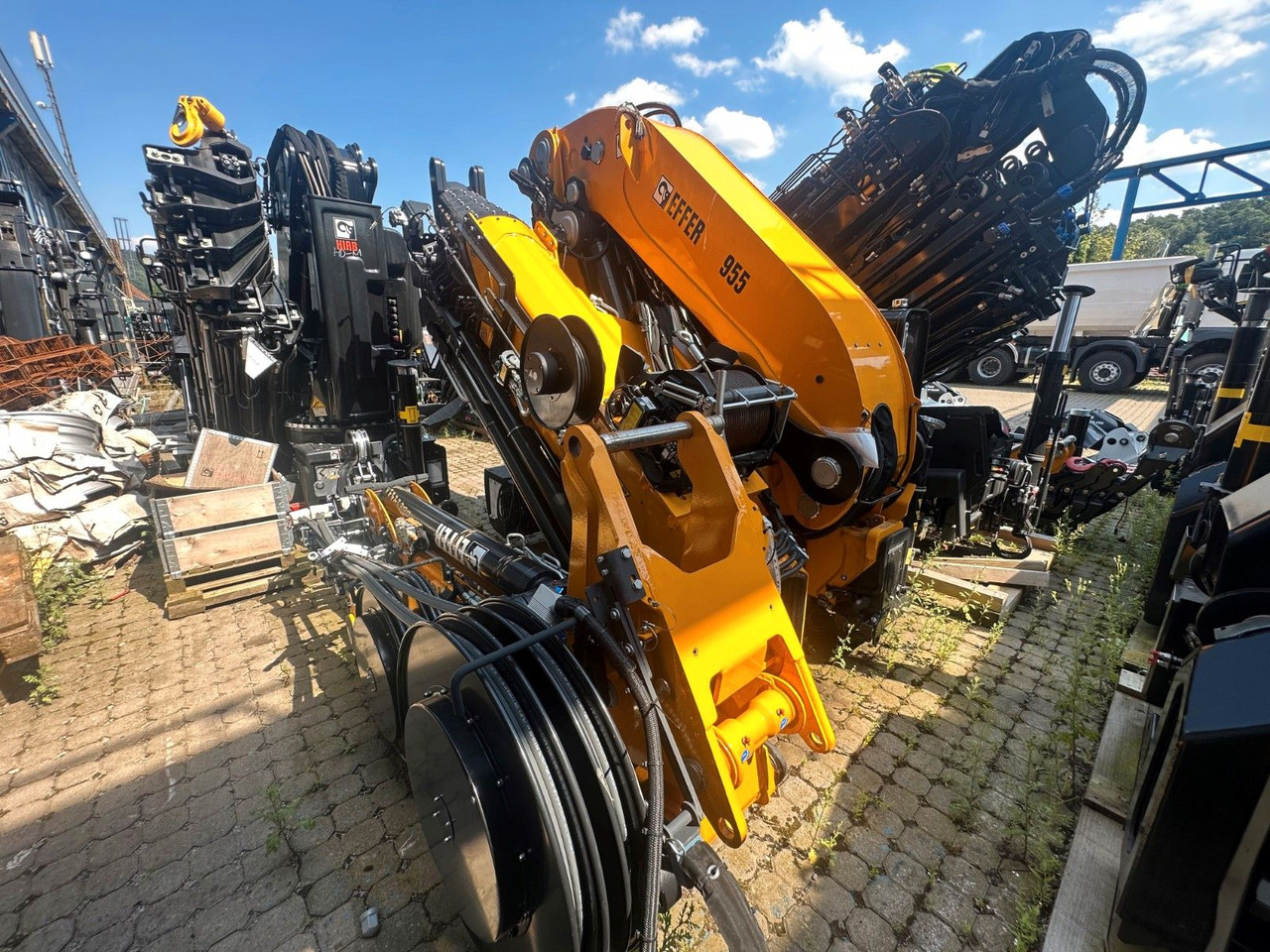 Effer-Ladekran 955-8s + Jib 6s - Auto s hydraulickou rukou: obrázok 3 Effer-Ladekran 955-8s + Jib 6s - Auto s hydraulickou rukou: obrázok 3