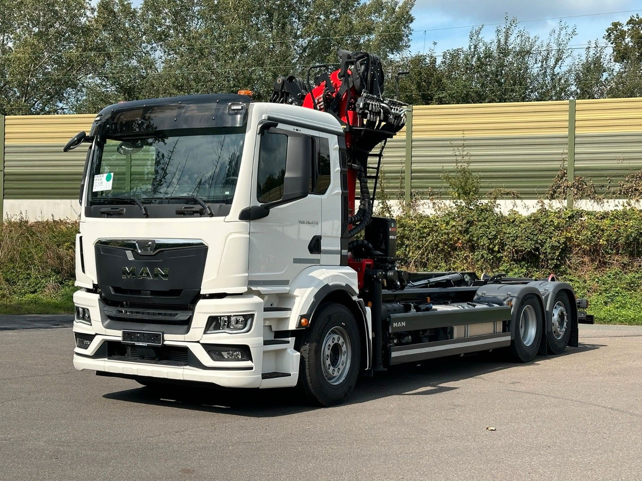 MAN TGS 26.470 6x2 Abrollkipper + Kran EPSILON - Hákový nosič kontajnerov, Auto s hydraulickou rukou: obrázok 3 MAN TGS 26.470 6x2 Abrollkipper + Kran EPSILON - Hákový nosič kontajnerov, Auto s hydraulickou rukou: obrázok 3