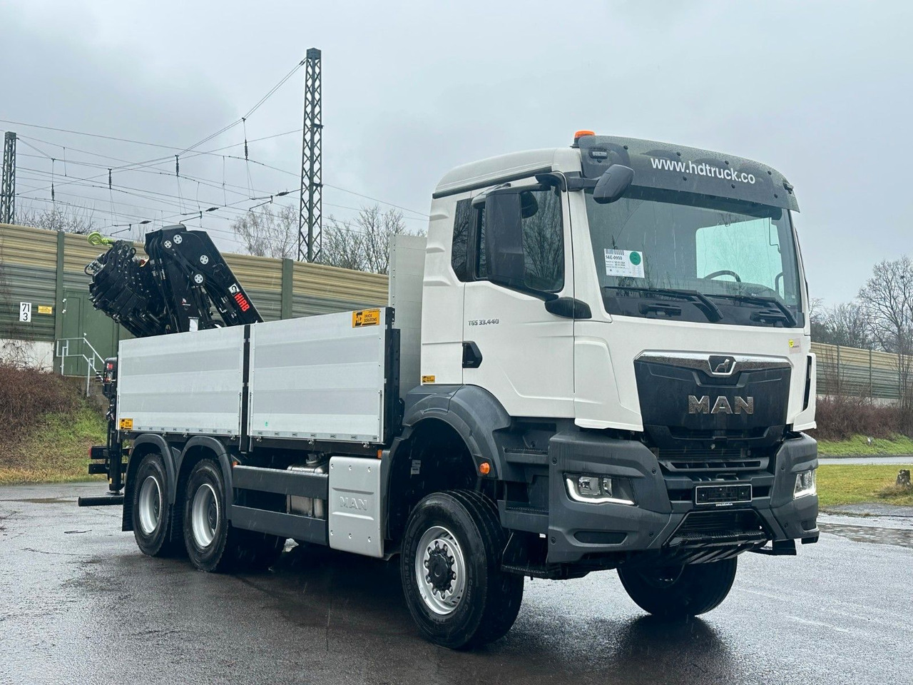 Auto s hydraulickou rukou MAN TGS 33.440 6x6  Kran  HIAB X-HiPro 302 E 6: obrázok 10