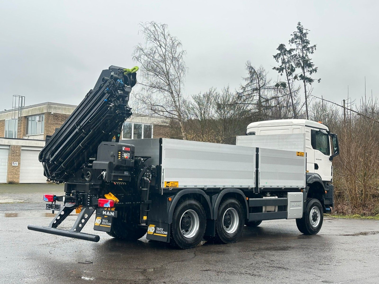 Auto s hydraulickou rukou MAN TGS 33.440 6x6  Kran  HIAB X-HiPro 302 E 6: obrázok 8