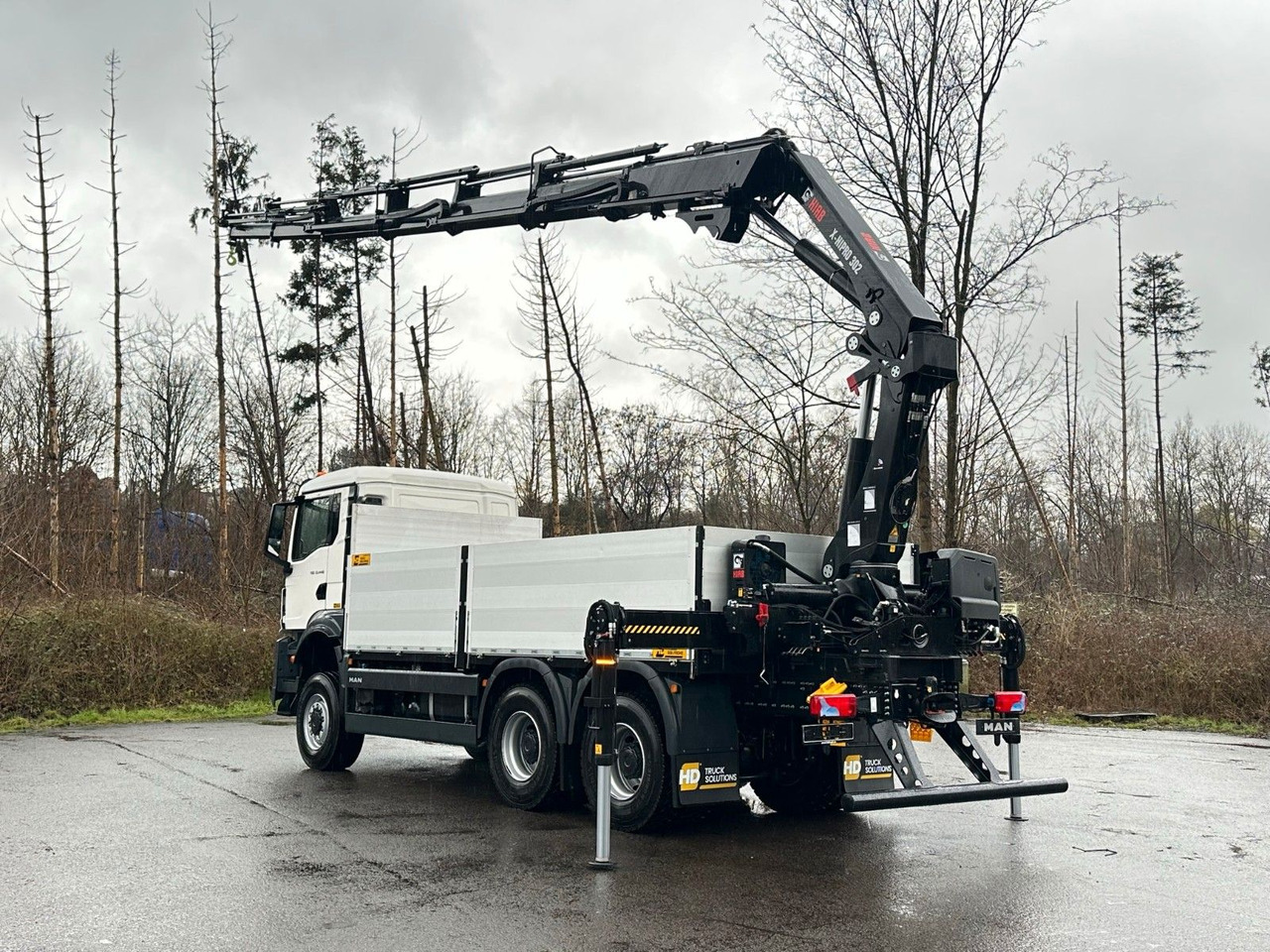 Auto s hydraulickou rukou MAN TGS 33.440 6x6  Kran  HIAB X-HiPro 302 E 6: obrázok 11