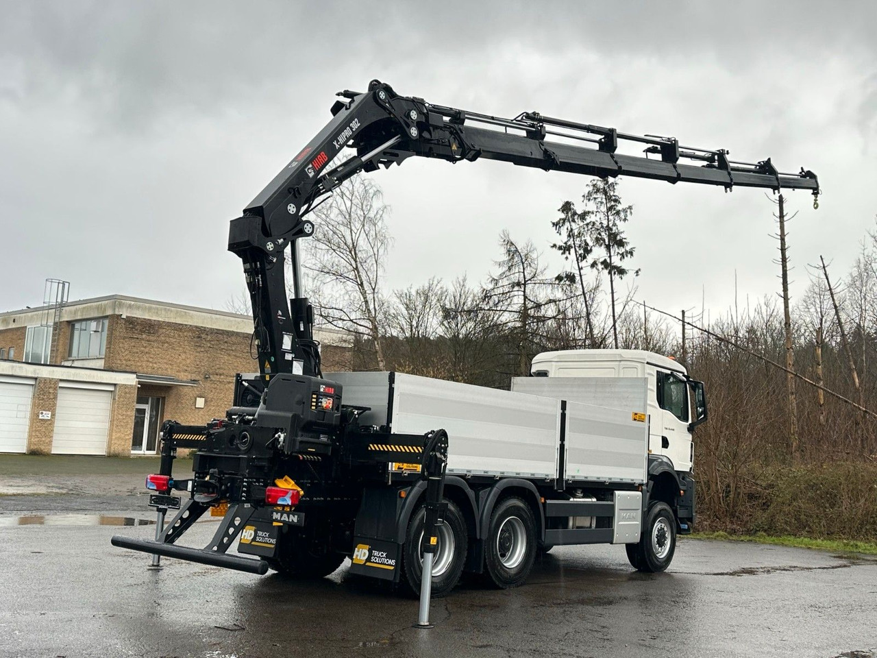Auto s hydraulickou rukou MAN TGS 33.440 6x6  Kran  HIAB X-HiPro 302 E 6: obrázok 12