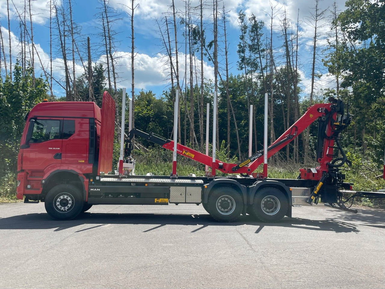 MAN TGS 33.510 6X4 BL Euro6e EPSILON 170Z - Nákladné vozidlo na prepravu dreva, Auto s hydraulickou rukou: obrázok 5 MAN TGS 33.510 6X4 BL Euro6e EPSILON 170Z - Nákladné vozidlo na prepravu dreva, Auto s hydraulickou rukou: obrázok 5