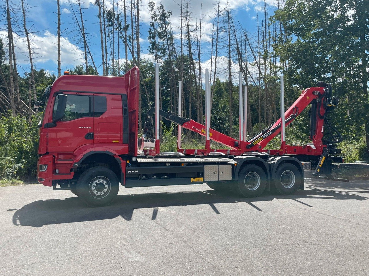 MAN TGS 33.510 6X4 BL Euro6e EPSILON 170Z - Nákladné vozidlo na prepravu dreva, Auto s hydraulickou rukou: obrázok 4 MAN TGS 33.510 6X4 BL Euro6e EPSILON 170Z - Nákladné vozidlo na prepravu dreva, Auto s hydraulickou rukou: obrázok 4