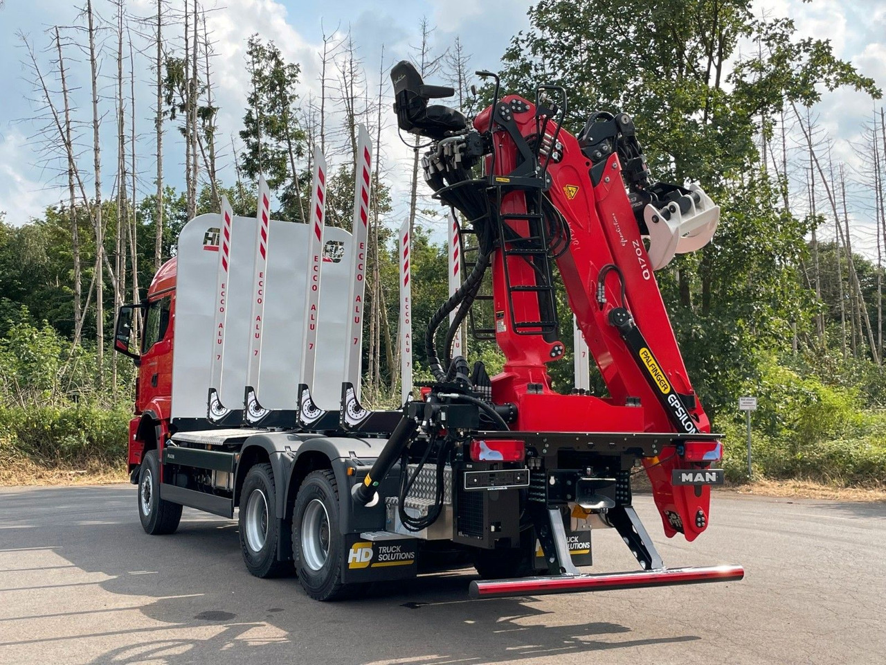 MAN TGS 33.520 6X6 Euro6e Radstand 3900mm EPSILON - Nákladné vozidlo na prepravu dreva, Auto s hydraulickou rukou: obrázok 4 MAN TGS 33.520 6X6 Euro6e Radstand 3900mm EPSILON - Nákladné vozidlo na prepravu dreva, Auto s hydraulickou rukou: obrázok 4