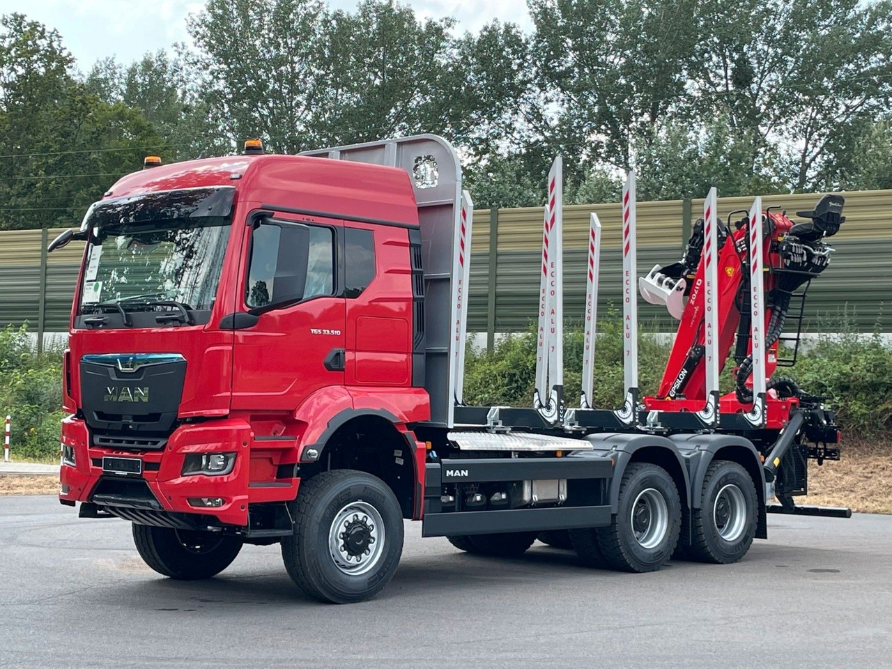 MAN TGS 33.520 6X6 Euro6e Radstand 3900mm EPSILON - Nákladné vozidlo na prepravu dreva, Auto s hydraulickou rukou: obrázok 1 MAN TGS 33.520 6X6 Euro6e Radstand 3900mm EPSILON - Nákladné vozidlo na prepravu dreva, Auto s hydraulickou rukou: obrázok 1